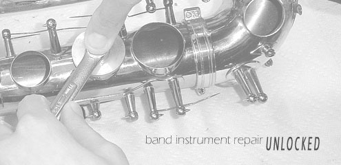 Band Instrument Repair Meets Today's Technology